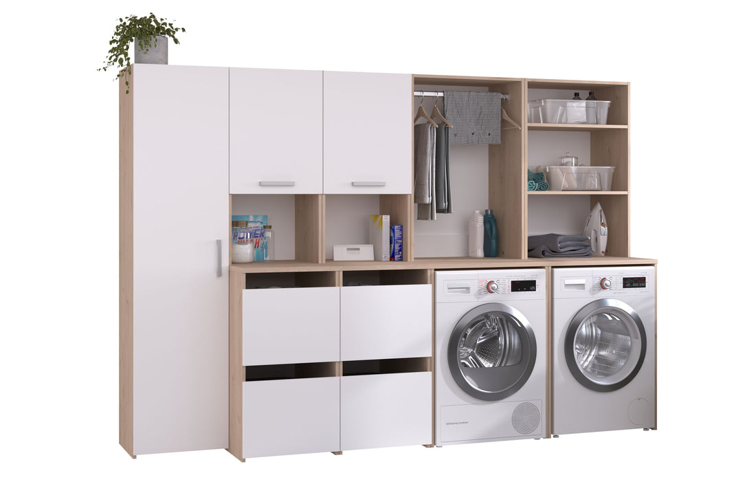 Laundry 1 Waschmaschinenumbauschrank Mehrzweckschrank-Set