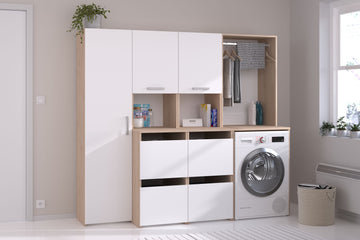 Laundry2 Waschmaschinenumbauschrank Mehrzweckschrank-Set