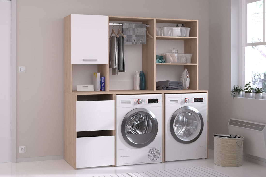 Laundry 4 Waschmaschinenumbauschrank Mehrzweckschrank-Set