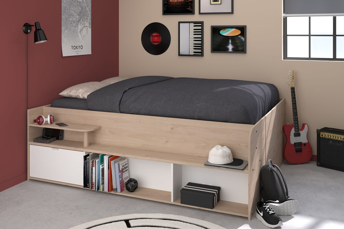 Parisot Travel 2 Stauraumbett 140x200 cm mit begehbarem Stauraum