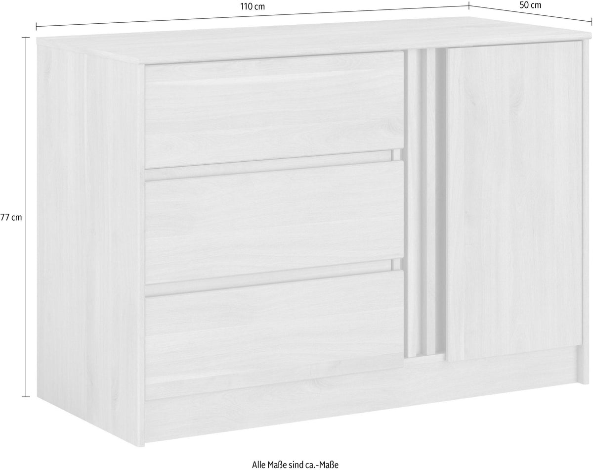 Parisot Escale 5 – Modernes Sideboard in Japanischer Eiche