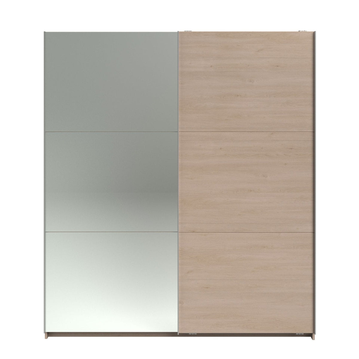 Parisot Swing 8 Kleiderschrank 178 cm Eiche Jackson mit Spiegel