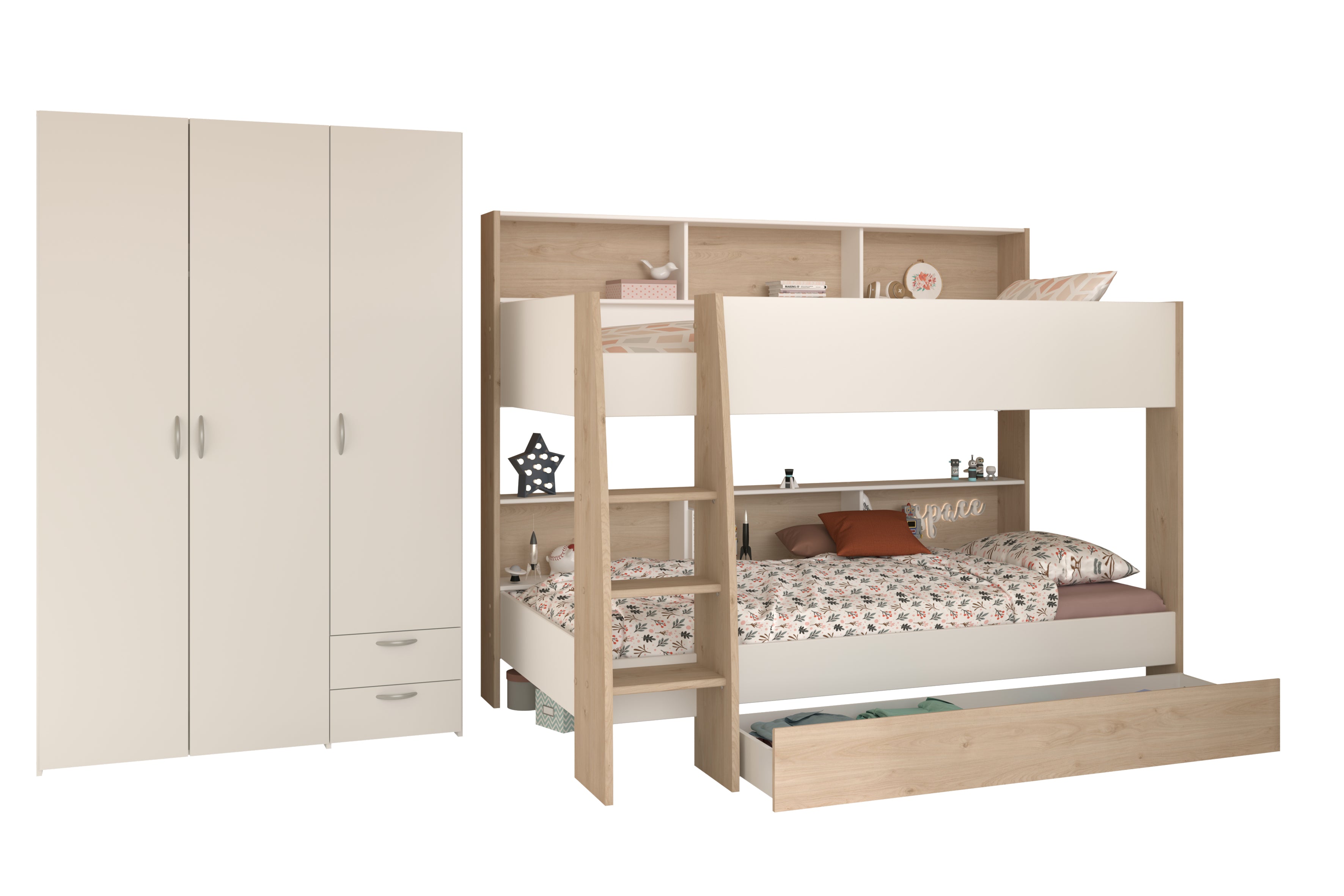 Parisot - Shelter 13 | Kinderzimmer-Set mit Kleiderschrank