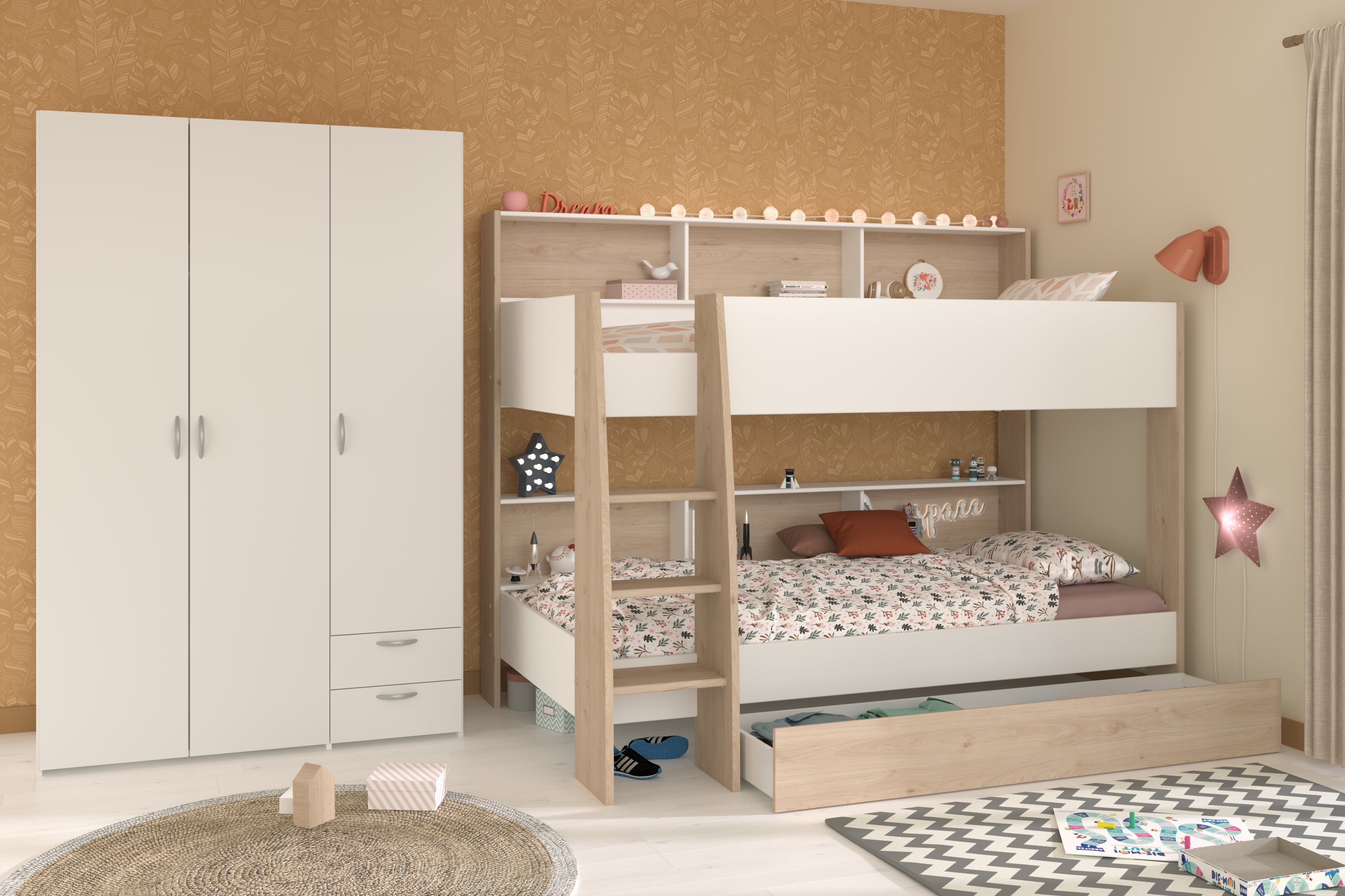 Parisot - Shelter 13 | Kinderzimmer-Set mit Kleiderschrank