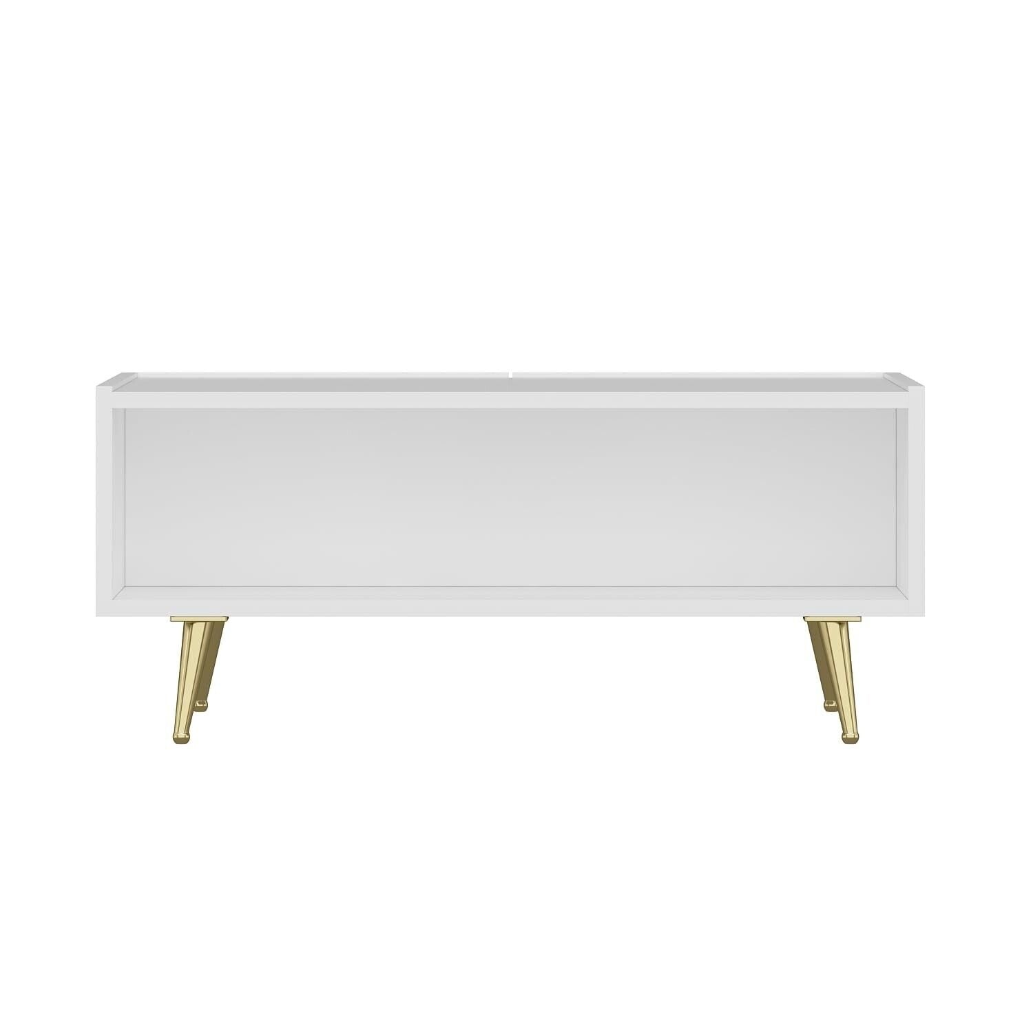 Couchtisch 90x64 cm – elegant, melaminbeschichtet