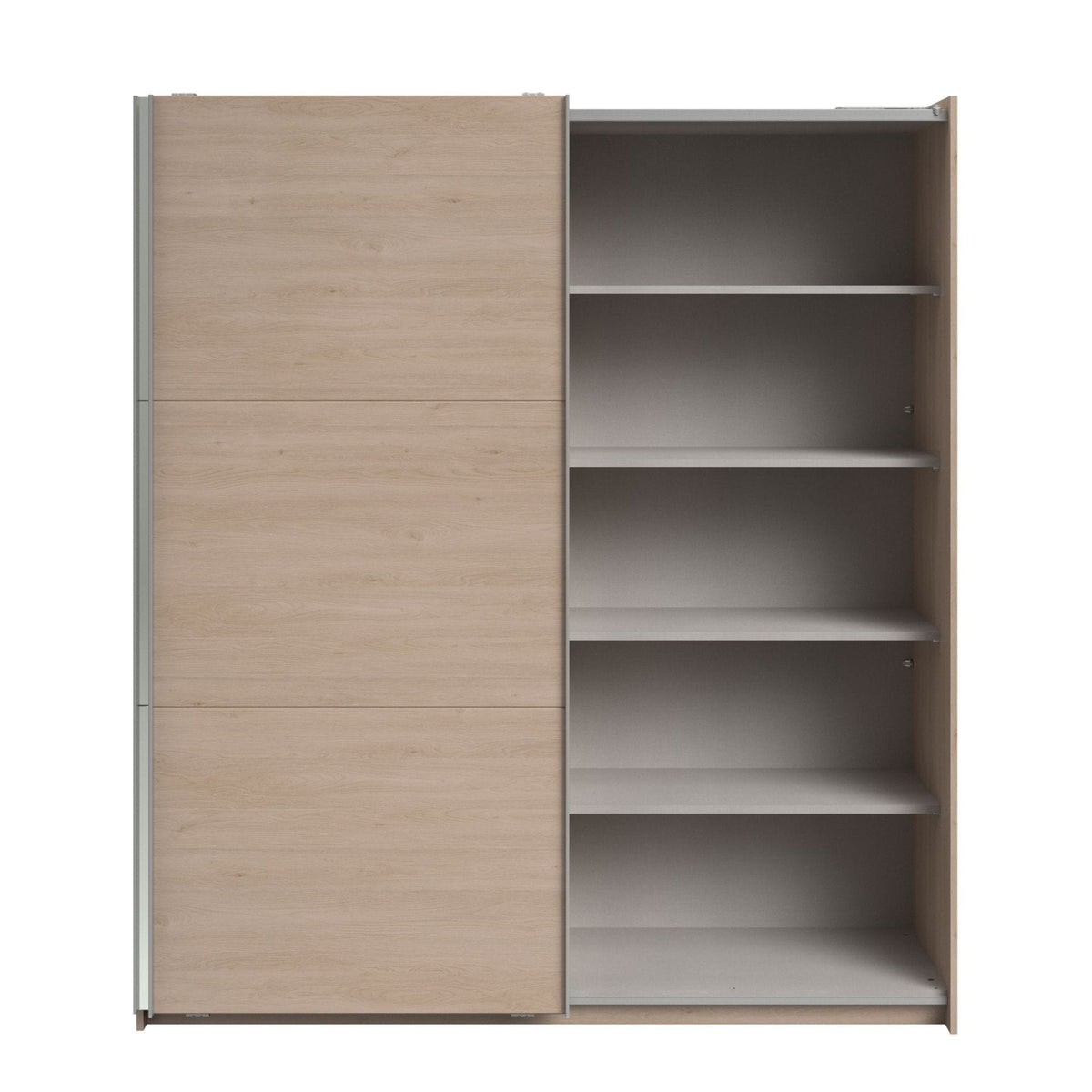 Parisot Swing 8 Kleiderschrank 178 cm Eiche Jackson mit Spiegel