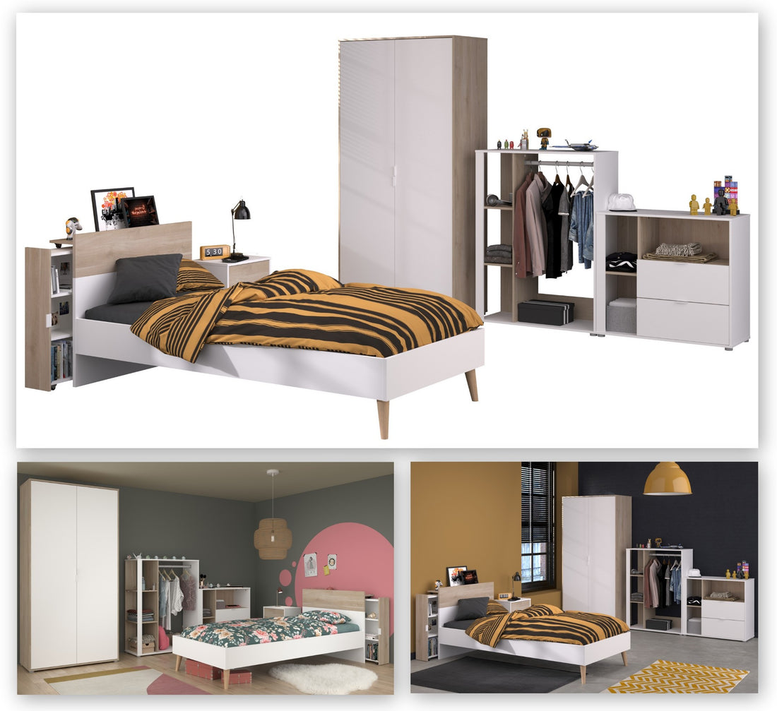Aalborg 1 Kinderzimmer-Set (6-teilig)