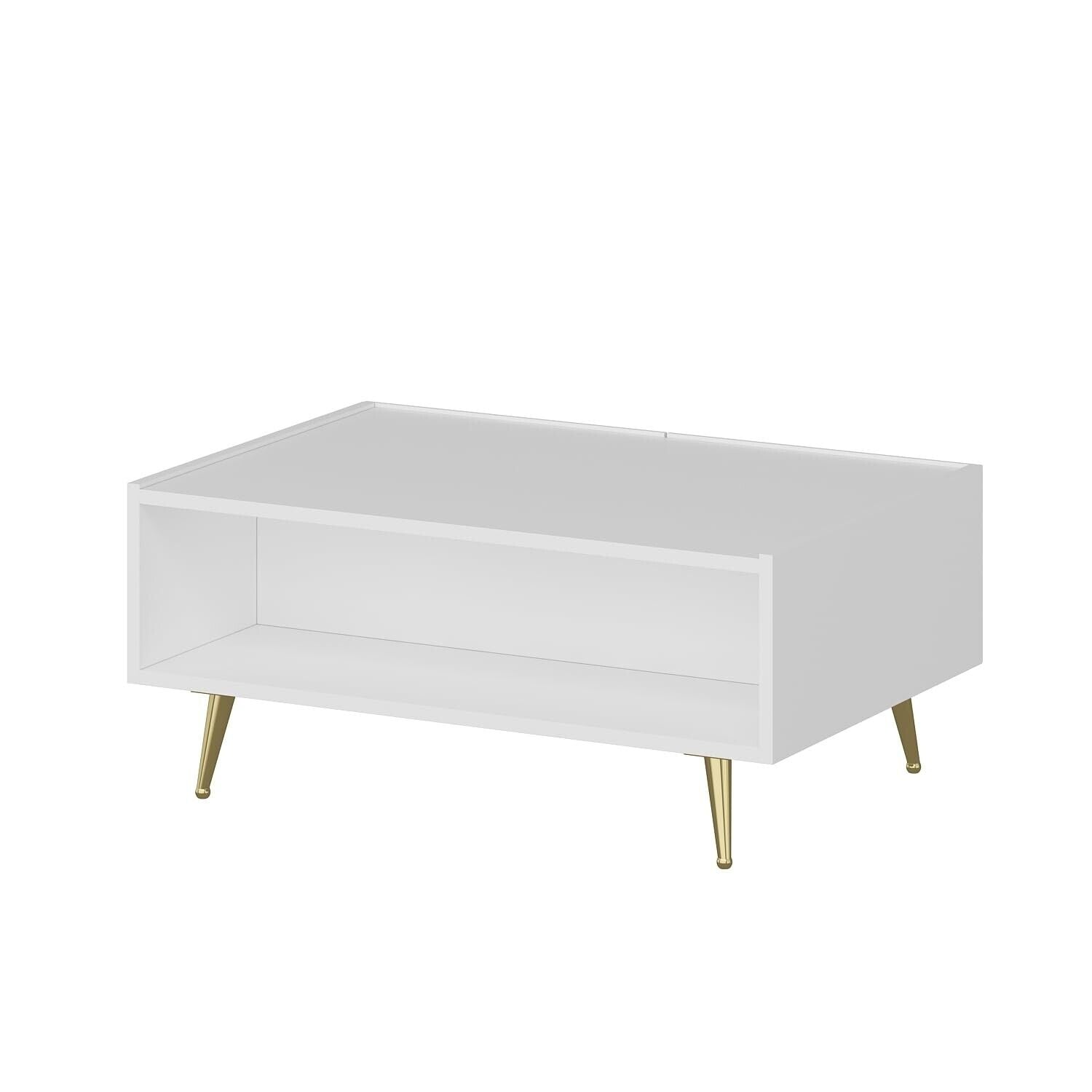 Couchtisch 90x64 cm – elegant, melaminbeschichtet