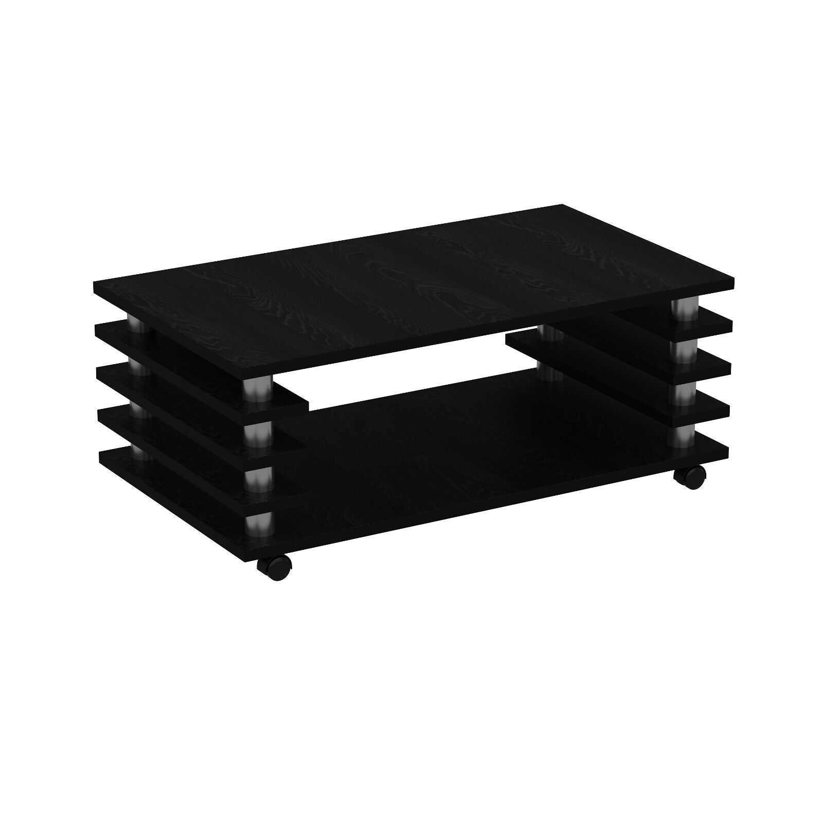Couchtisch 115x65 cm – melaminbeschichtet, elegant