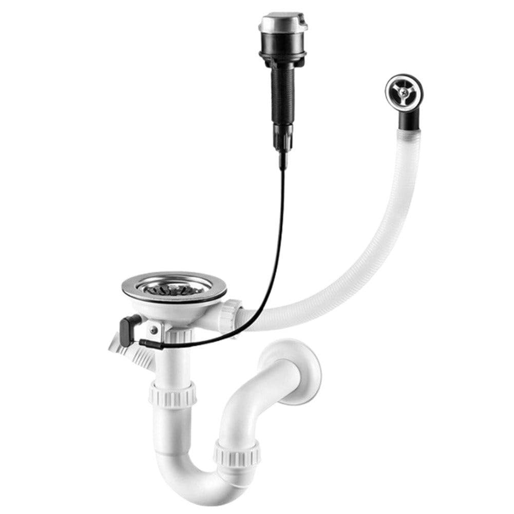 Granitspüle Vela Ø 49 cm – Runde Einbauspüle aus Granit