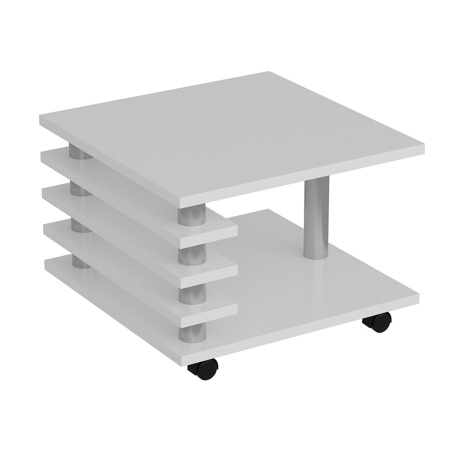 Couchtisch 65x65 cm melaminbeschichtet, elegant-Farboptionen