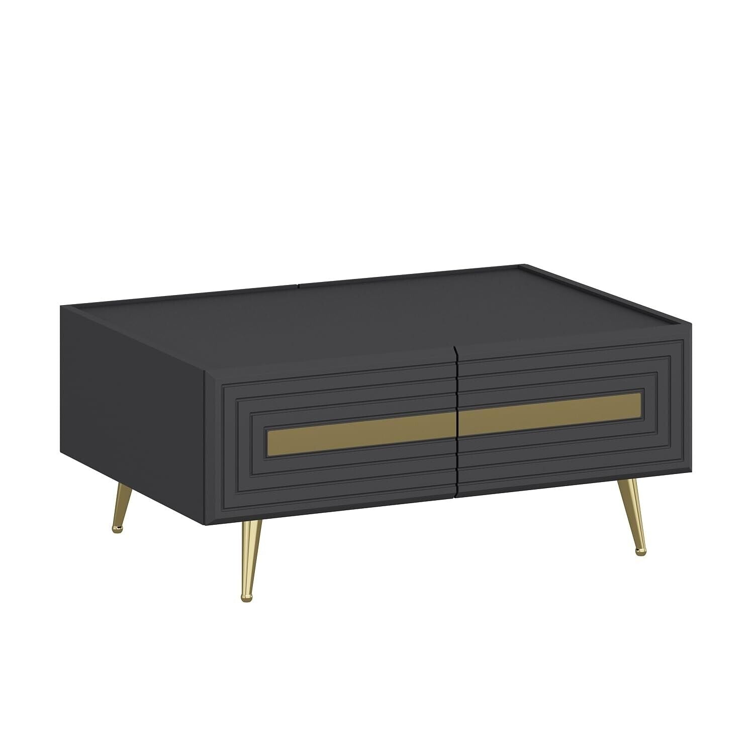 Couchtisch 90x64 cm – elegant, melaminbeschichtet