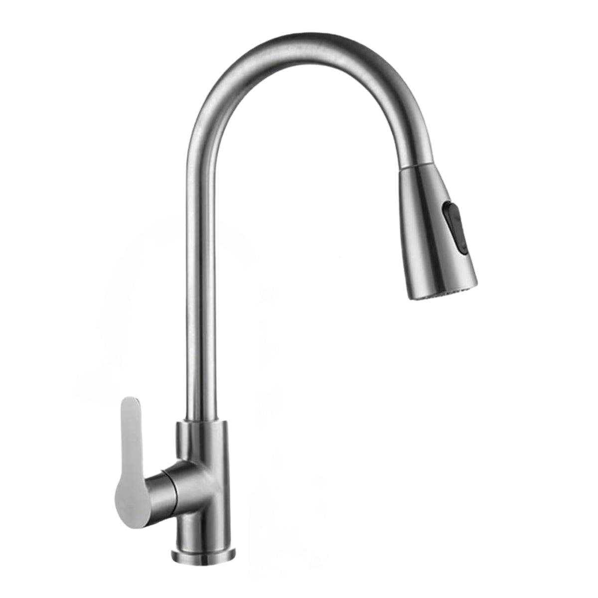 Küchenarmatur mit 360° Schwenkauslauf – Hochwertiger Wasserhahn aus Messing mit Zugbrause & Keramikkartusche