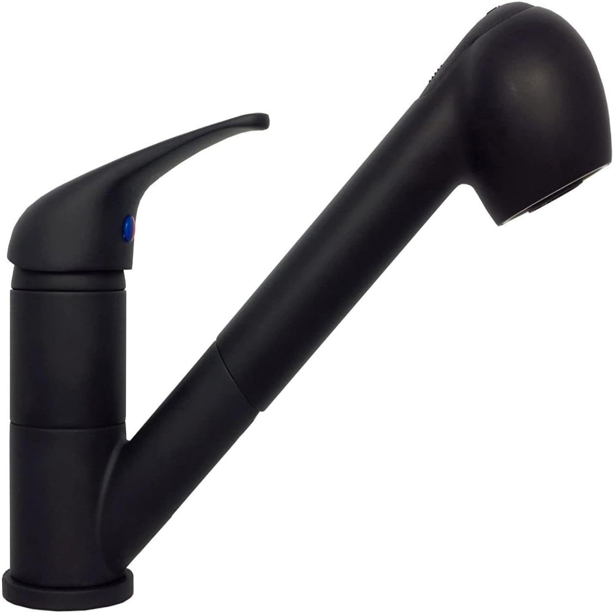 Küchenarmatur mit 360° Schwenkauslauf – Hochwertiger Wasserhahn aus Messing mit Zugbrause & Keramikkartusche