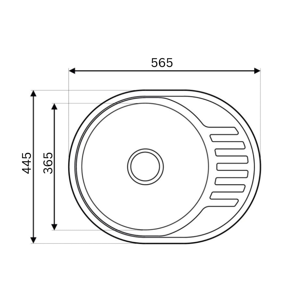 Premium Edelstahl Einbauspüle – Moderne, langlebige & pflegeleichte Küchenspüle mit satinierter Oberfläche & Siphon-Set