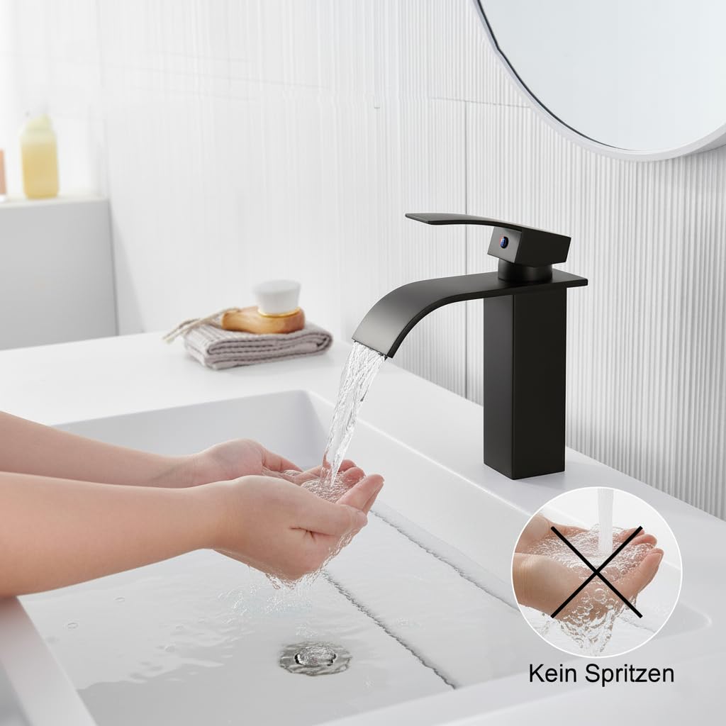 Küchenarmatur mit 360° Schwenkauslauf – Hochwertiger Wasserhahn aus Messing mit Zugbrause & Keramikkartusche