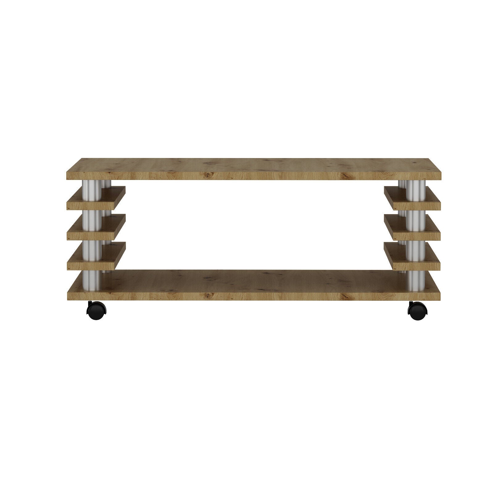Couchtisch 115x65 cm – melaminbeschichtet, elegant
