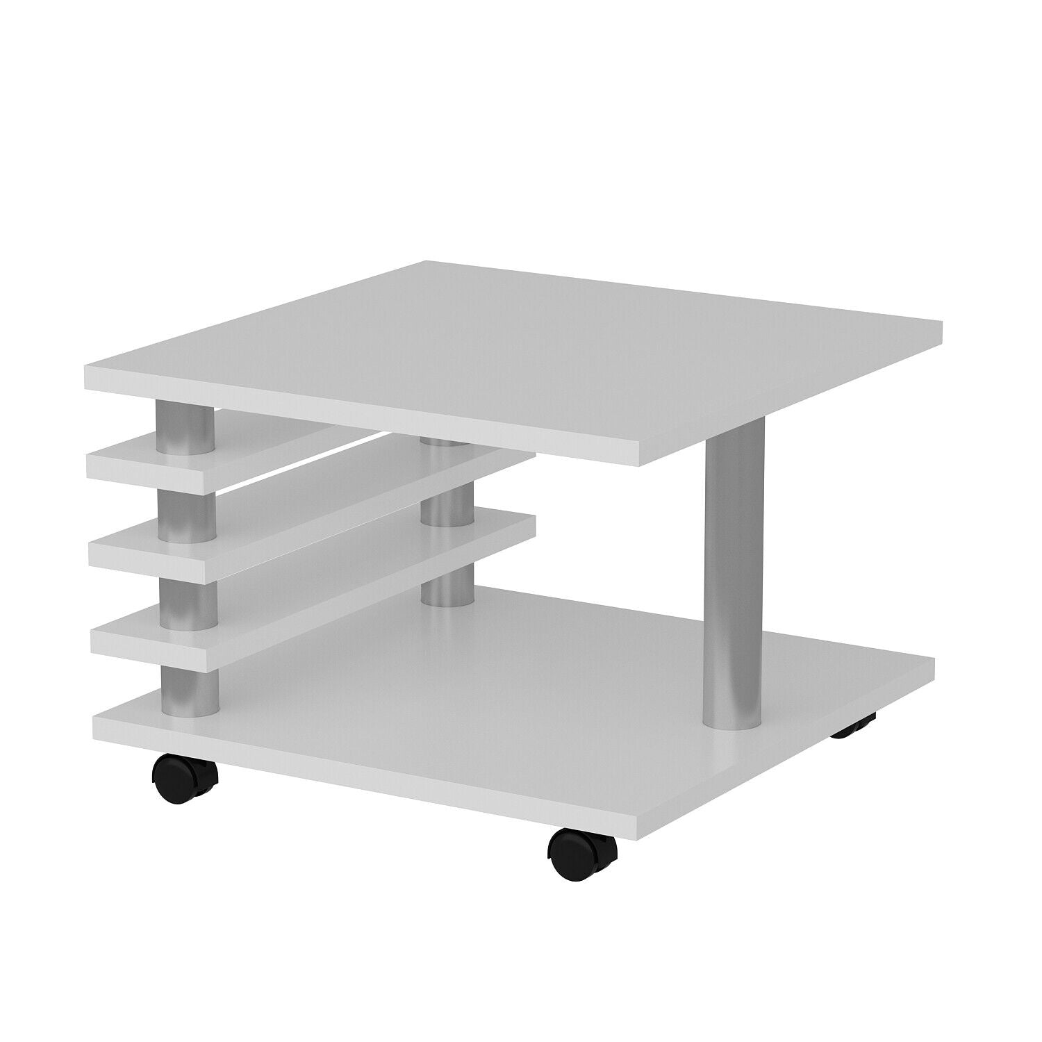 Couchtisch 65x65 cm melaminbeschichtet, elegant-Farboptionen