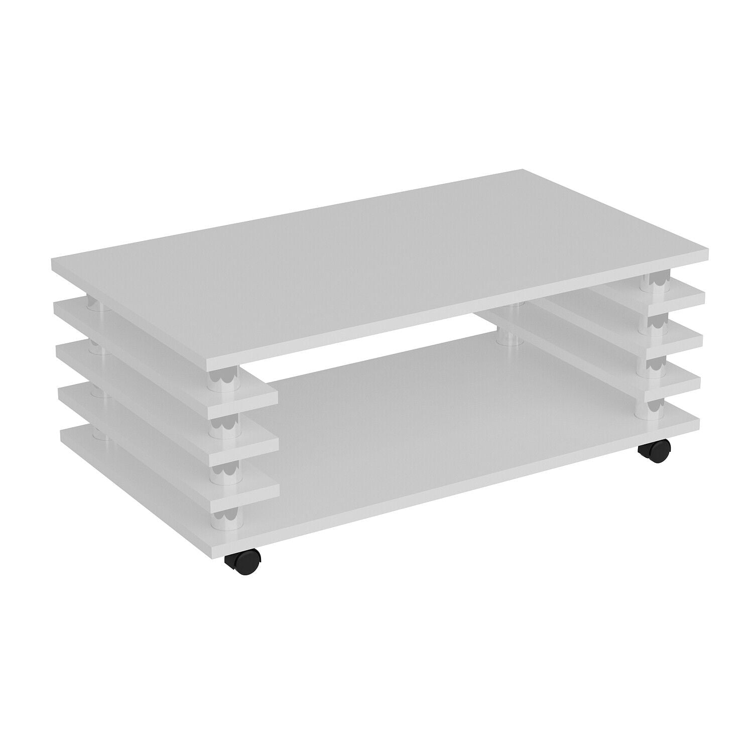 Couchtisch 115x65 cm – melaminbeschichtet, elegant