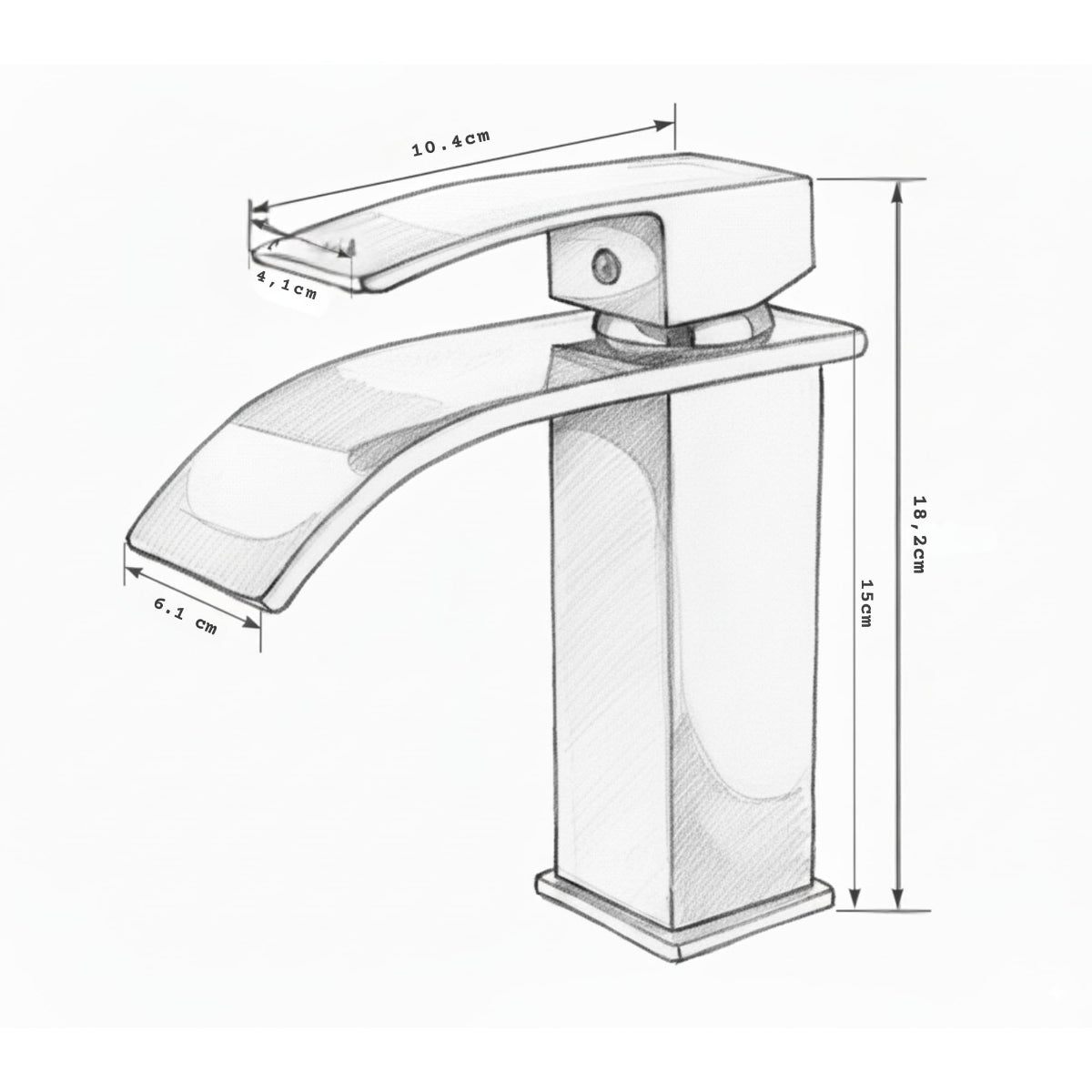 Küchenarmatur mit 360° Schwenkauslauf – Hochwertiger Wasserhahn aus Messing mit Zugbrause & Keramikkartusche