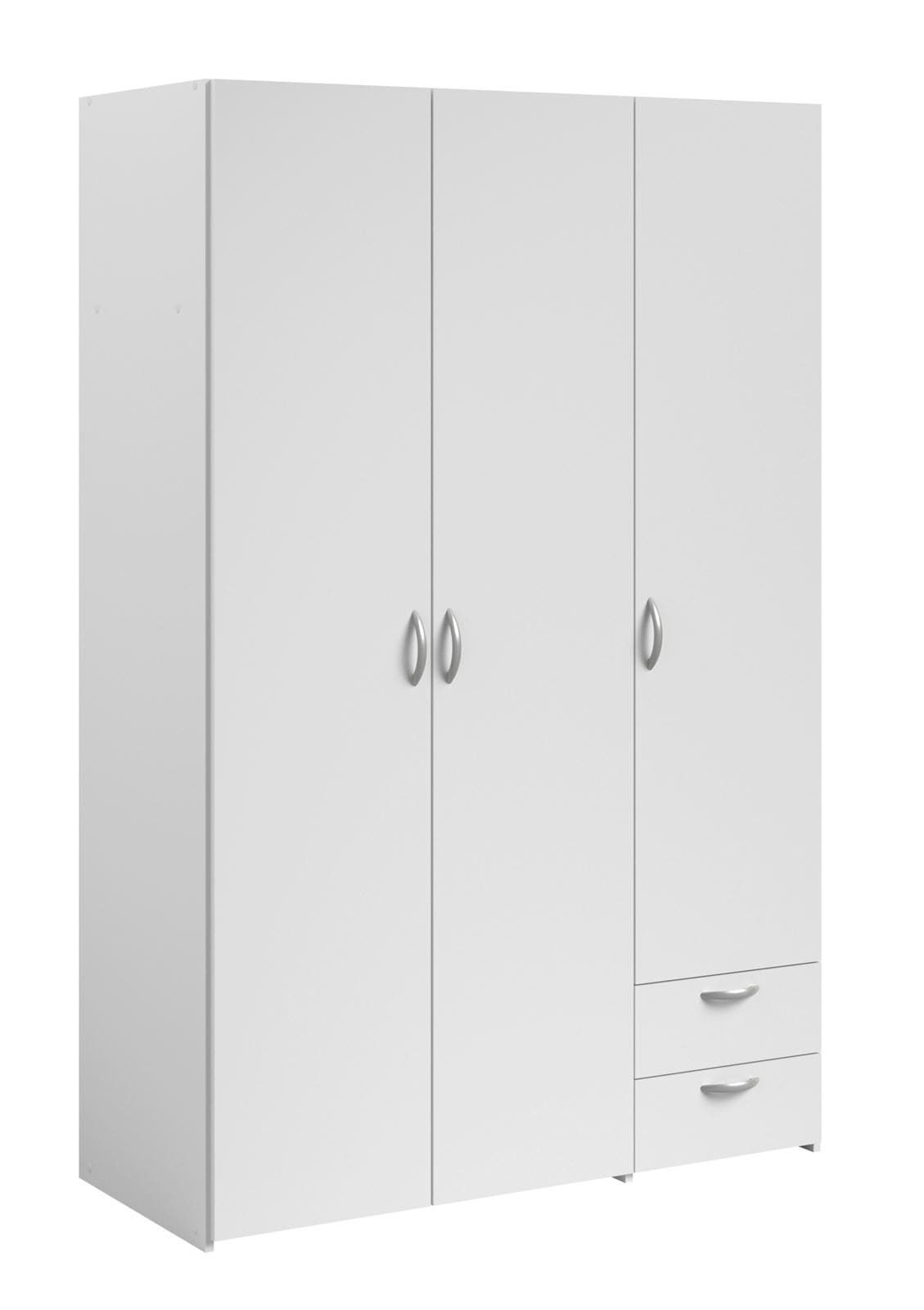 Parisot Daily 2 Kleiderschrank 160 cm Weiß – modern & geräumig