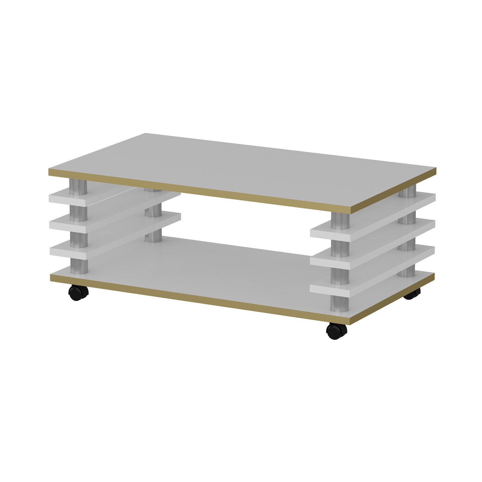 Couchtisch 115x65 cm – melaminbeschichtet, elegant