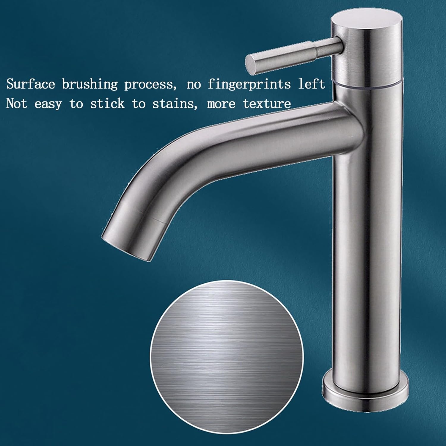 Feno Armatur – Verchromte Edelstahl-Armatur für Bad & Küche mit Keramikventil