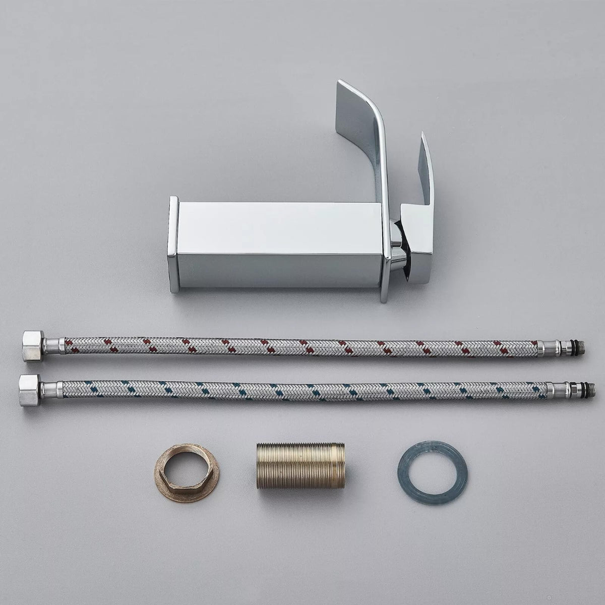 Küchenarmatur mit 360° Schwenkauslauf – Hochwertiger Wasserhahn aus Messing mit Zugbrause & Keramikkartusche