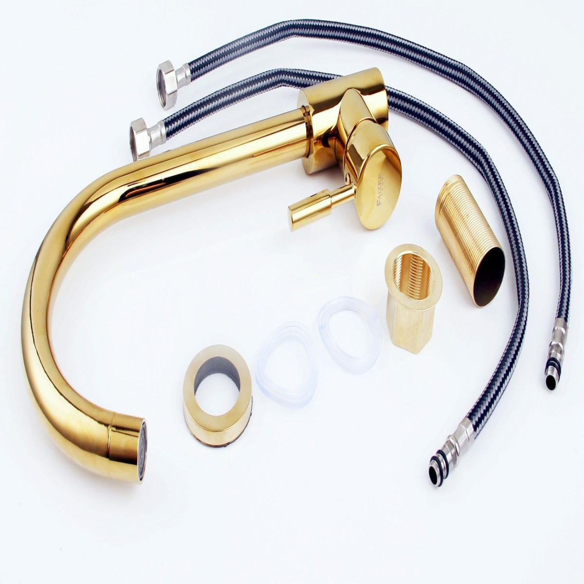 Küchenarmatur Genial – Hochwertige Spültischarmatur aus Messing inkl. Montageset