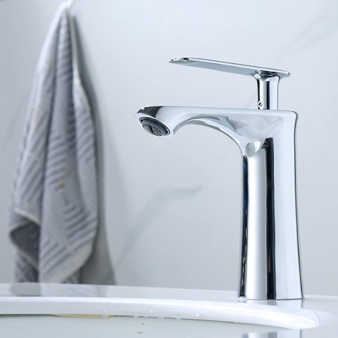 Aqua Extend Küchen-/Badarmatur aus Messing, verchromt, Keramikventil