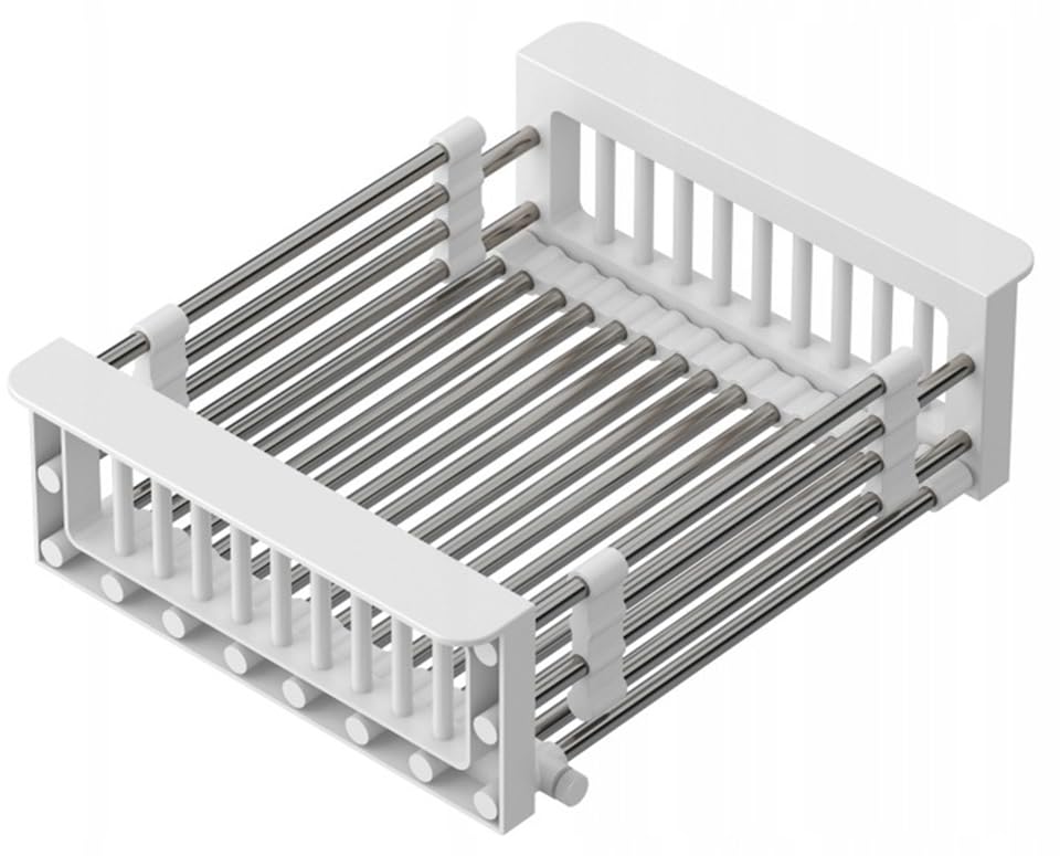 Ausziehbarer_Abtropfkorb_50_5x50_cm_aus_Edelstahl_Teleskop-Spuelbeckenorganizer_in_4_Farben