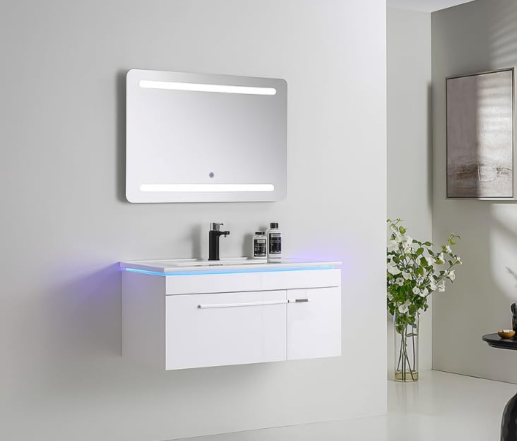 Badmoebel_Set_90_cm_Hochglanz_Weiss_oder_Schwarz_mit_Spiegel_Keramik-Waschbecken_Soft-Close_Unterschrank