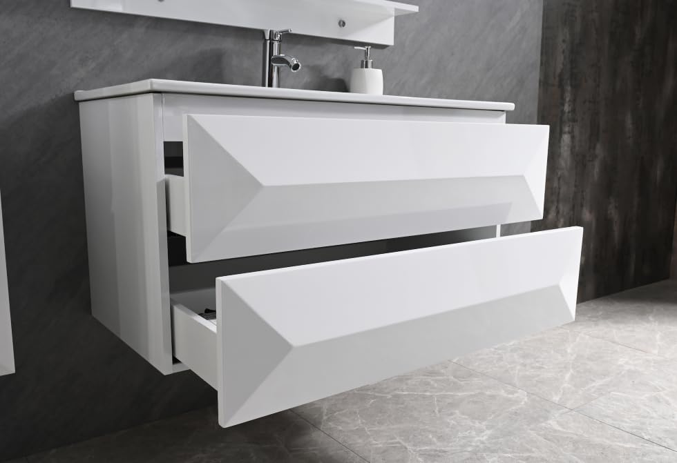 Badmoebel_Set_Miran_Hochglanz_Weiss_Spiegel_Keramik-Waschbecken_Soft-Close_Unterschrank