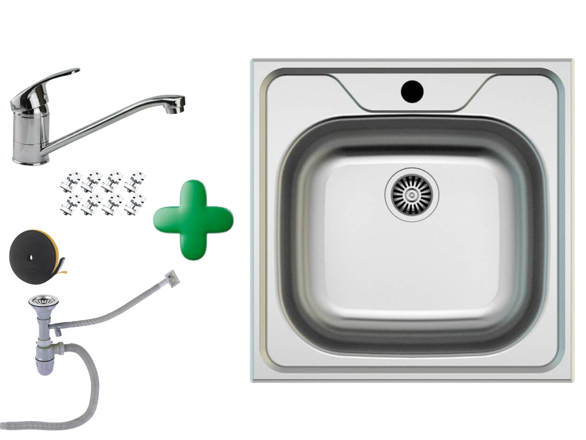 Edelstahl_Einbauspuele_mit_Kuechenarmatur_SMART_Chrom_Komplett-Set_48x48