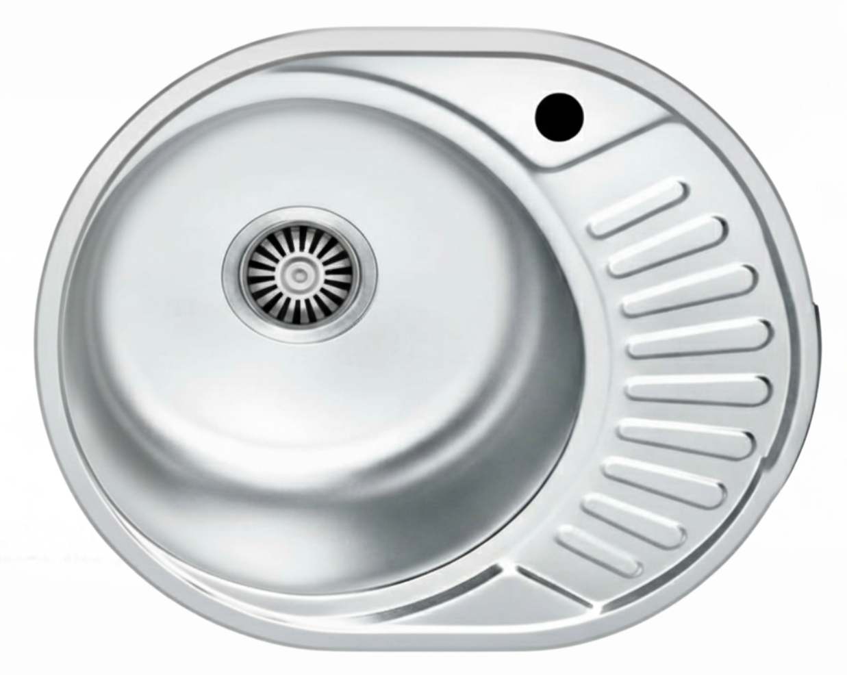 Premium Edelstahl Einbauspüle – Moderne, langlebige & pflegeleichte Küchenspüle mit satinierter Oberfläche & Siphon-Set