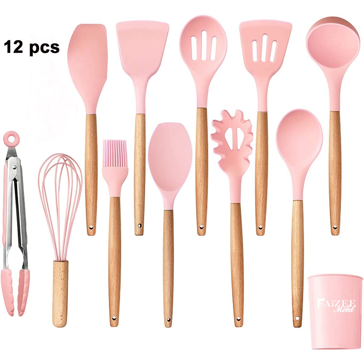 Faizee Möbel Küchenhelfer Set 12-teilig