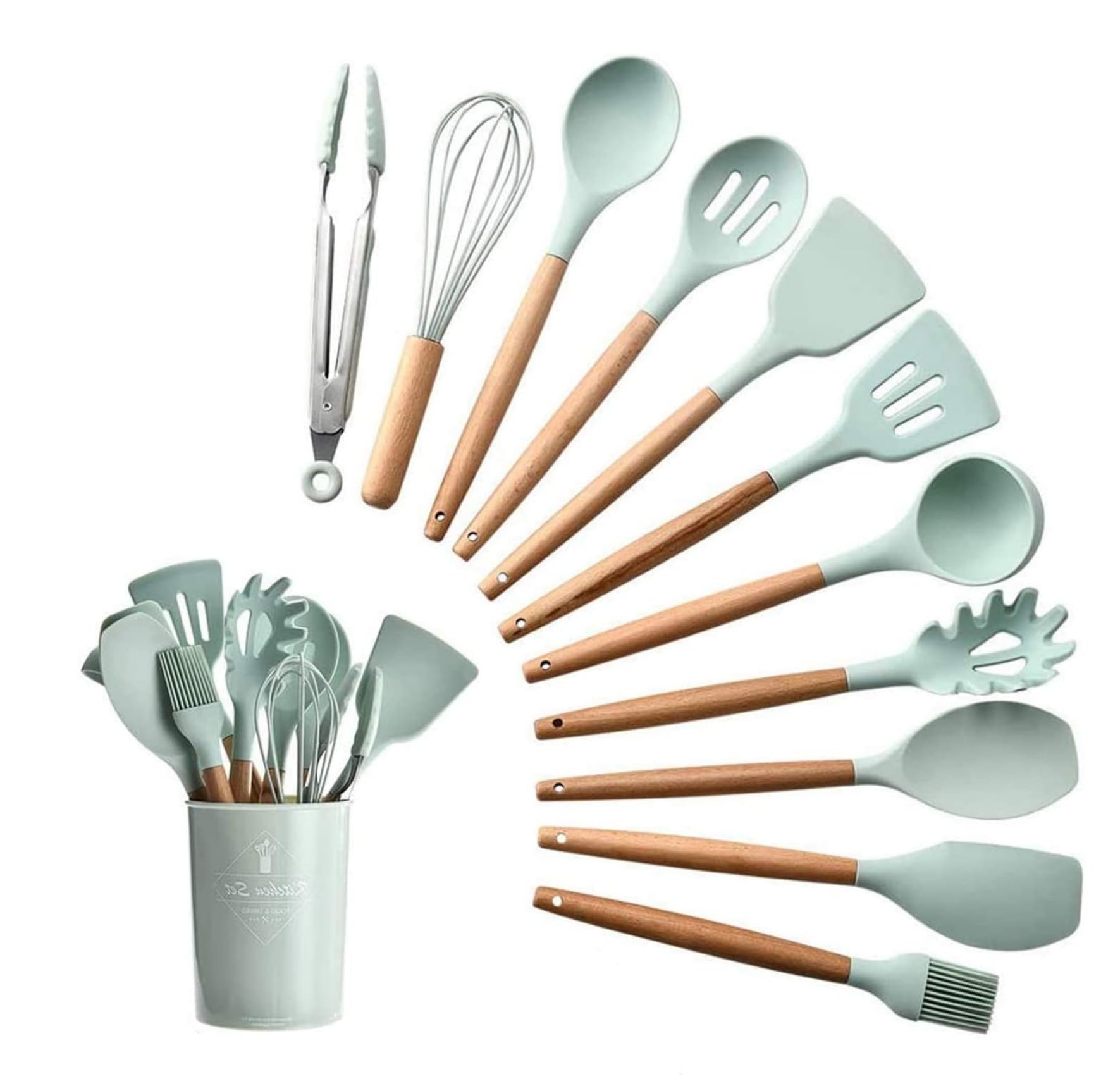 Faizee Möbel Küchenhelfer Set 12-teilig