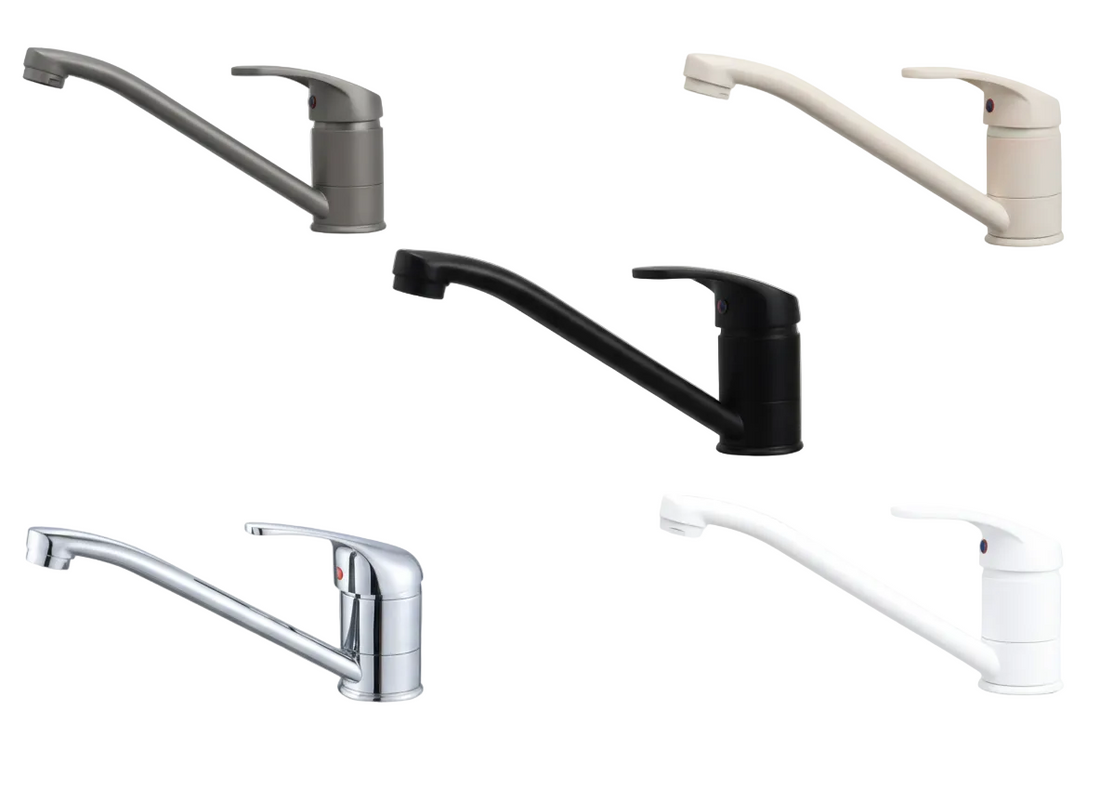 Armatur Smart – Einhebelmischer mit schwenkbarem Auslauf | Wasserhahn für Spülbecken | Inkl. Montageset