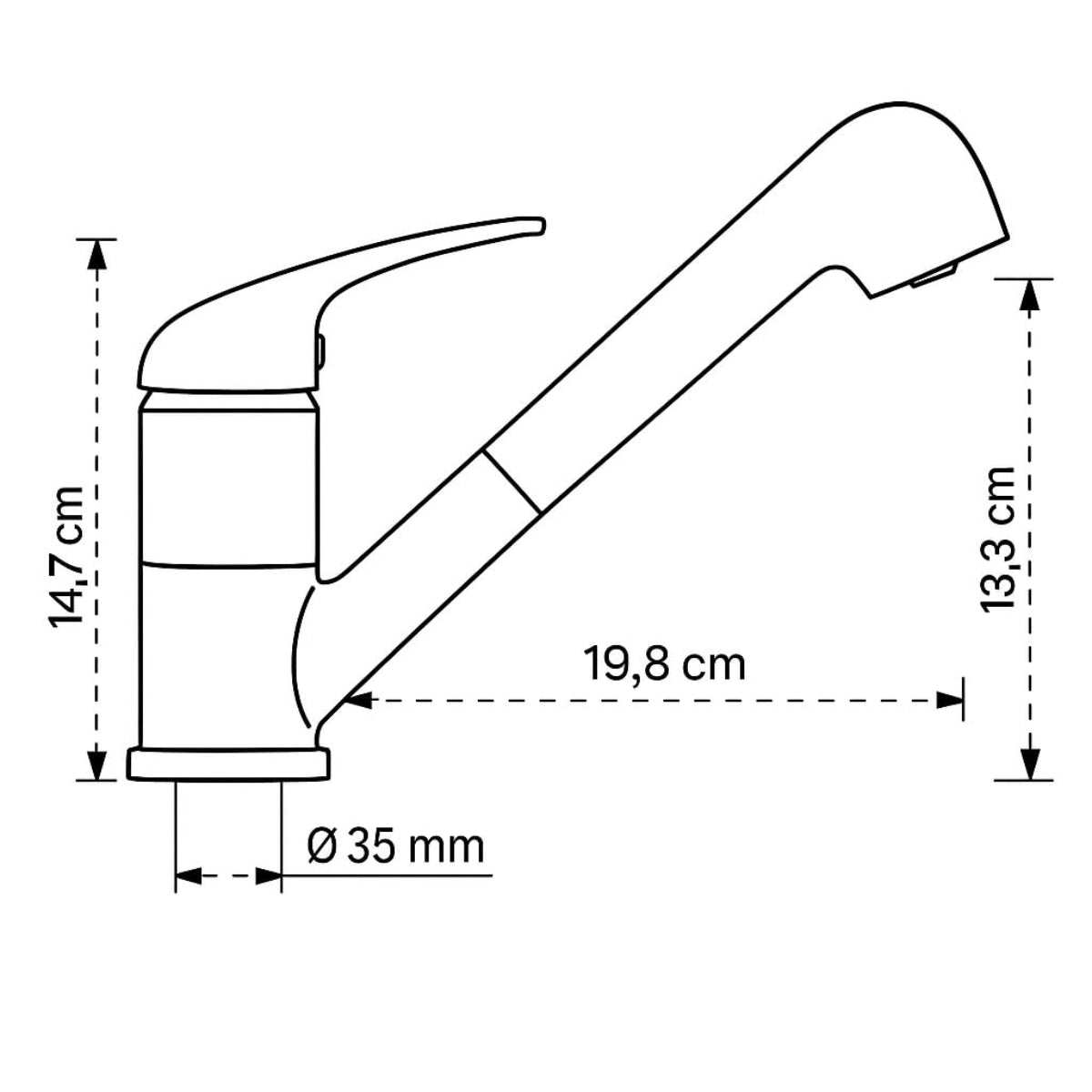 Granitspuele_100x50_cm_1_5_Becken_mit_Abtropfflaeche_beidseitig_montierbar_inkl._Armatur_Siphon-Set