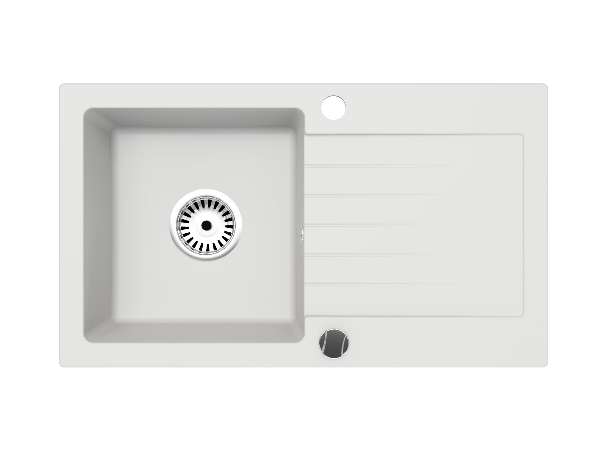 Granitspuele_Alisha_75_43_5_cm_mit_Spiralarmatur_Reversible_Einbauspuele_mit_Abtropfflaeche_Inkl._Siphon-Set