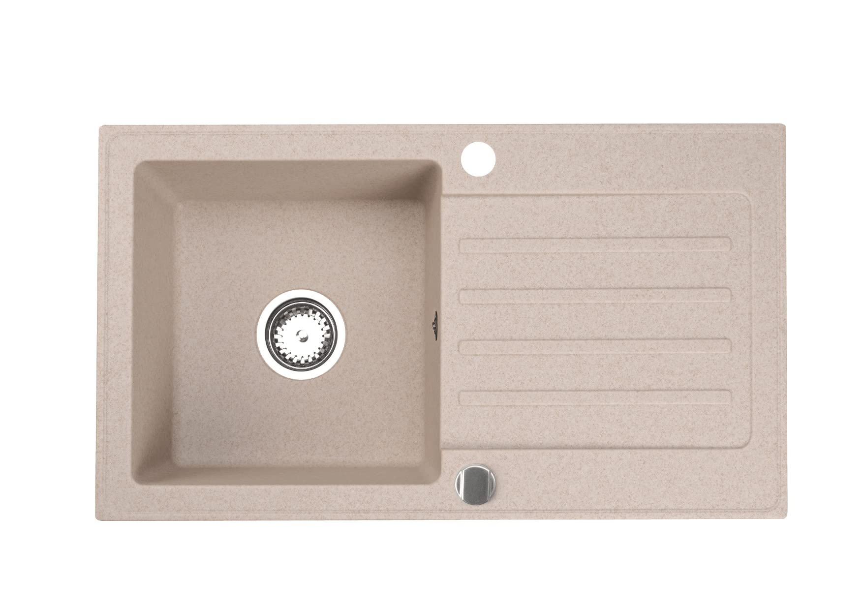 Granitspuele_Alisha_75x43_5_cm_Armatur_Steel_in_5_verschiedenen_Farben