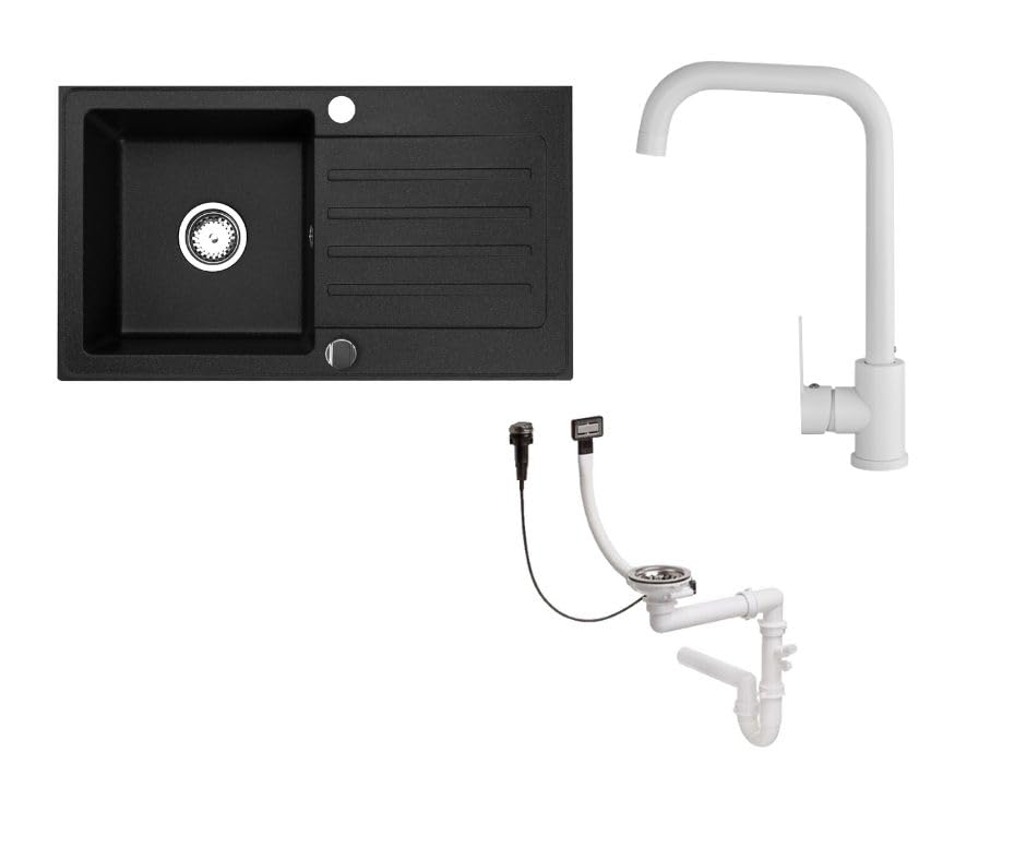 Granitspuele_Alisha_75x43_5_cm_Armatur_Steel_in_5_verschiedenen_Farben-white