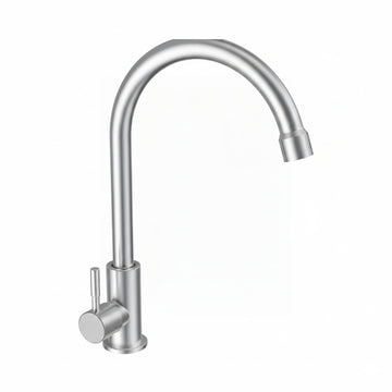 Küchenarmatur mit 360° Schwenkauslauf – Hochwertiger Wasserhahn aus Messing mit Zugbrause & Keramikkartusche