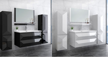Miran_Badmoebel-Set_90_cm_Hochglanz_Weiss_oder_Schwarz_mit_Spiegel_Soft-Close_vormontiertem_Unterschrank