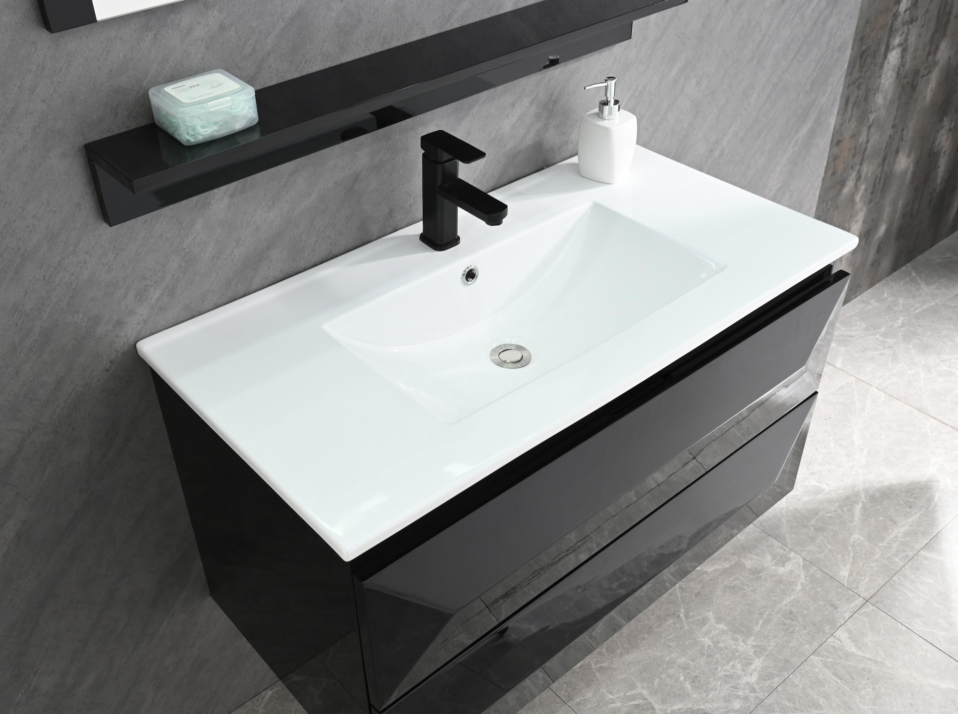 Miran_Badmoebel-Set_90_cm_Hochglanz_Weiss_oder_Schwarz_mit_Spiegel_Soft-Close_vormontiertem_Unterschrank