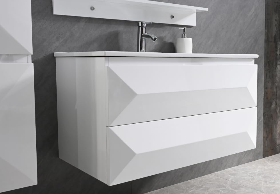 Miran_Badmoebel-Set_90_cm_Hochglanz_Weiss_oder_Schwarz_mit_Spiegel_Soft-Close_vormontiertem_Unterschrank