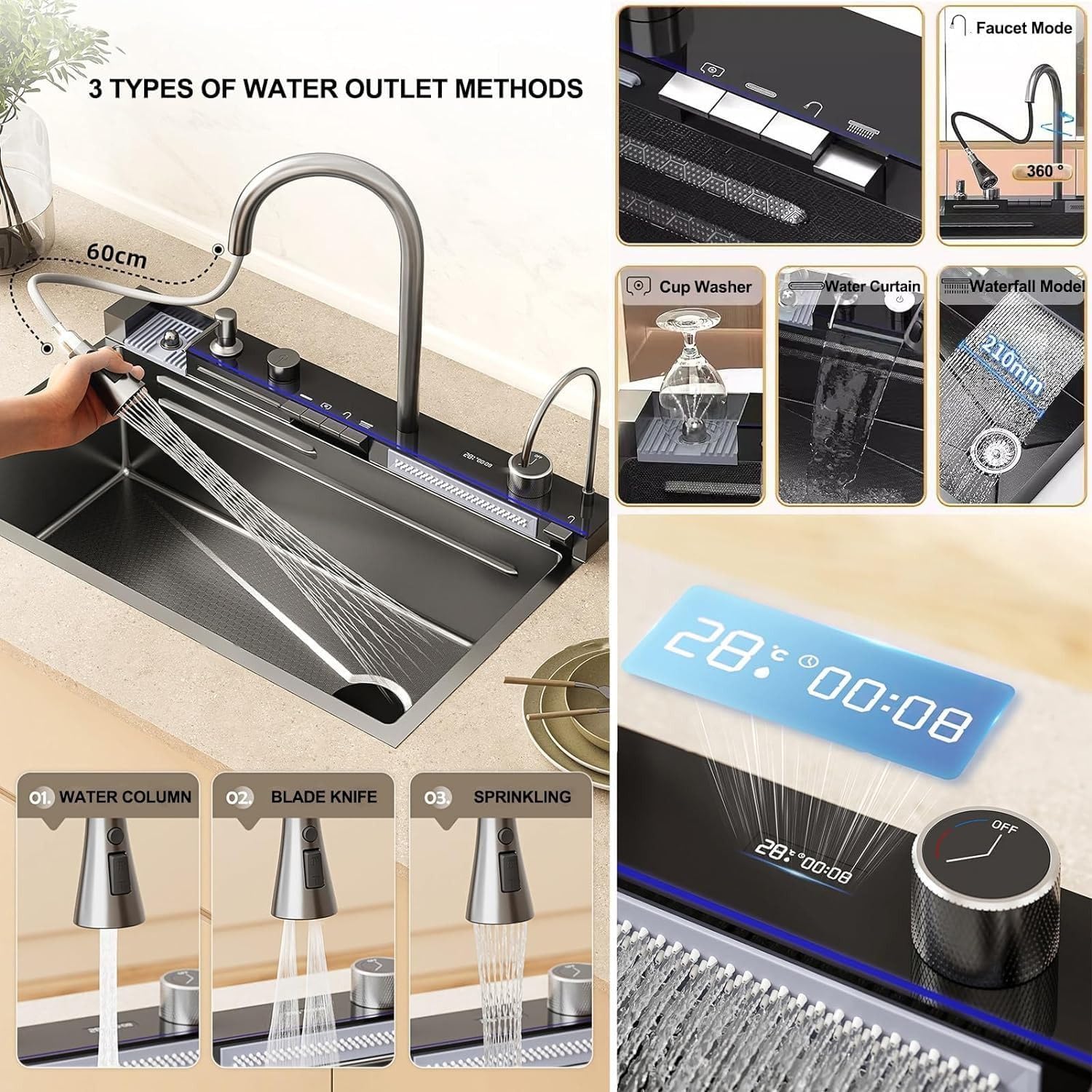 Nano_Kuechenspuele_75x46_cm_in_Silber_mit_Armatur