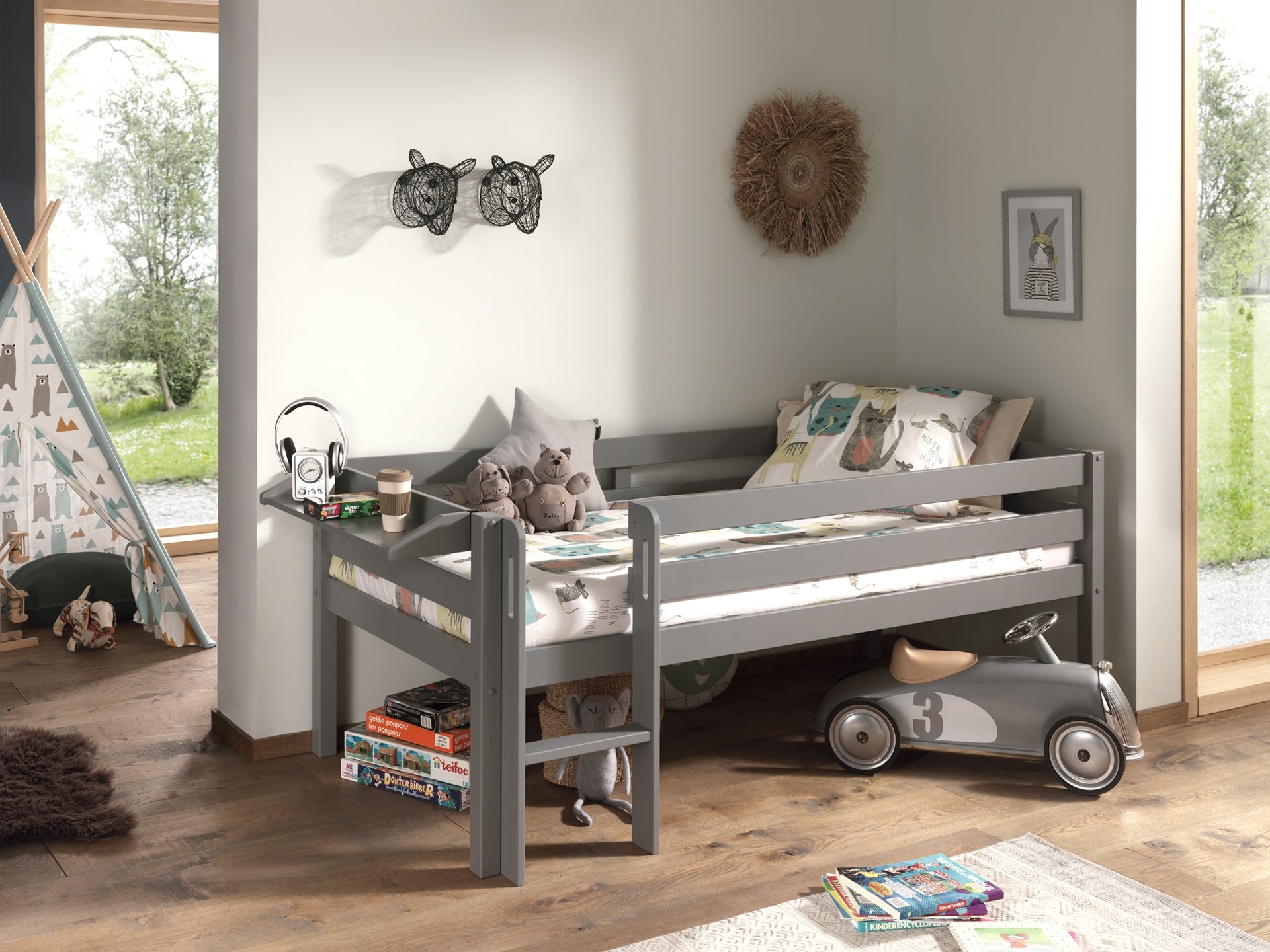 Kojen-Spielbett mit Liegefläche 90 x 200 cm