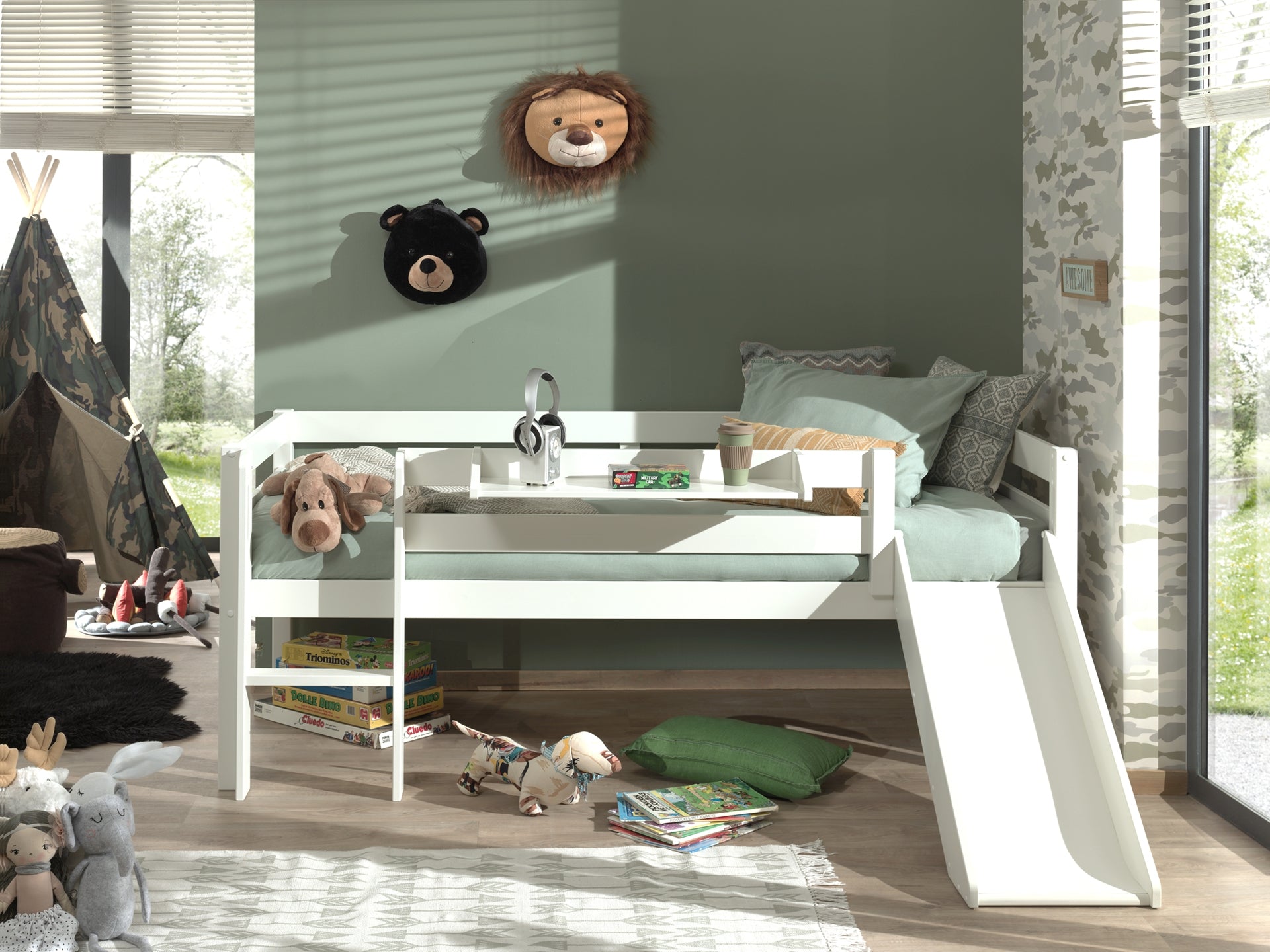 Kojen-Spielbett mit Liegefläche 90 x 200 cm