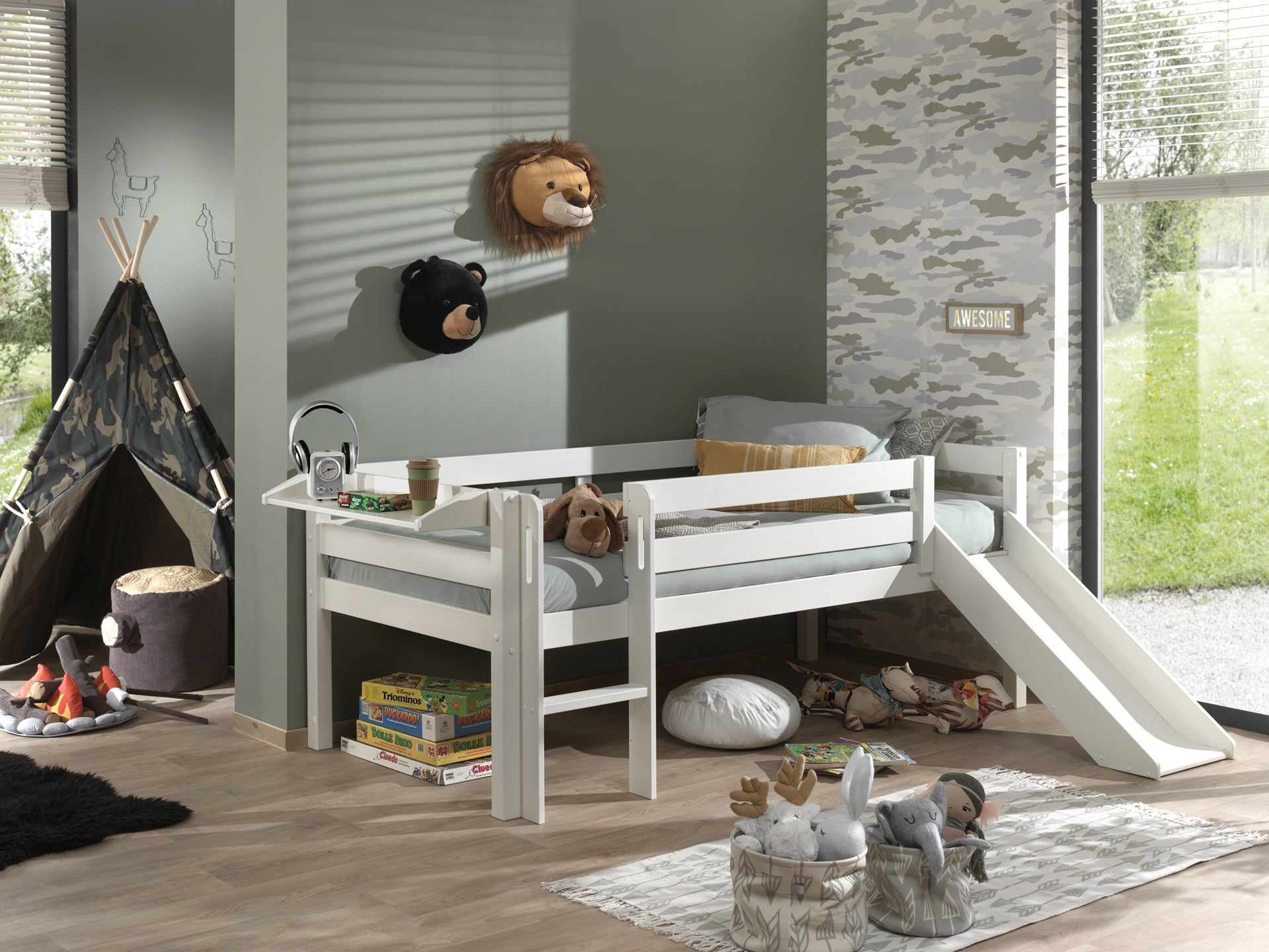 Kojen-Spielbett mit Liegefläche 90 x 200 cm
